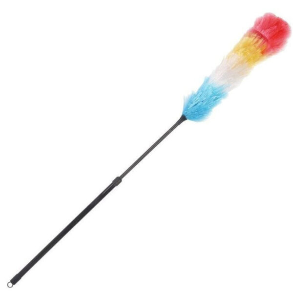 Plumeau - telescopisch - gekleurd - tot 120 cm