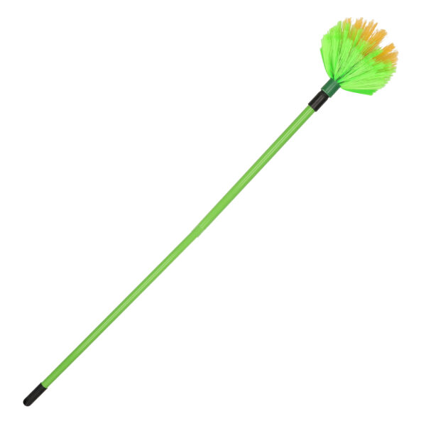 Benson Ragebol met telescoopsteel - groen - 110-210 cm - uitschuifbaar - spinnenrager -